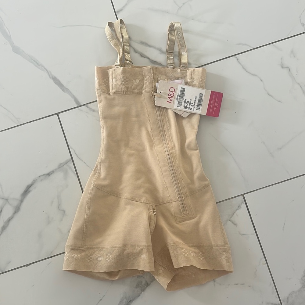 Women's Cream Shapewear Bodysuit